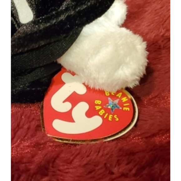 𝅺ty CREEPERS the SKELETON BEANIE BABY 2000  RETIRED - Picture 2 of 5